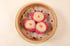 Pink Dumplings with Scallop Filling – Creative Dim Sum Option at Wedding Menus