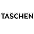 Schwarzer TASCHEN-Schriftzug auf weißem Hintergrund.