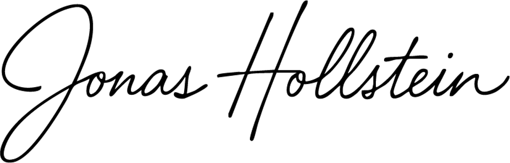 Unterschrift von Jonas Hollstein