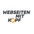 Logo der Marke ‚Webseiten mit Kopf‘ – Webdesign für Tierarztpraxen