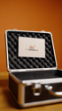 Desktop-Computer zeigt die Website einer Bäckerei mit der Überschrift ‚Entdecke den Genuss‘, platziert auf einem eleganten weißen Schreibtisch.