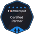 Memberspot Certified Partner Abzeichen mit fünf Sternen und dem Memberspot Logo.
