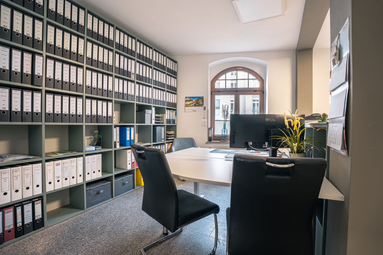 Büro ed Verwaltungsgesellschaft Zwickau – Eingang