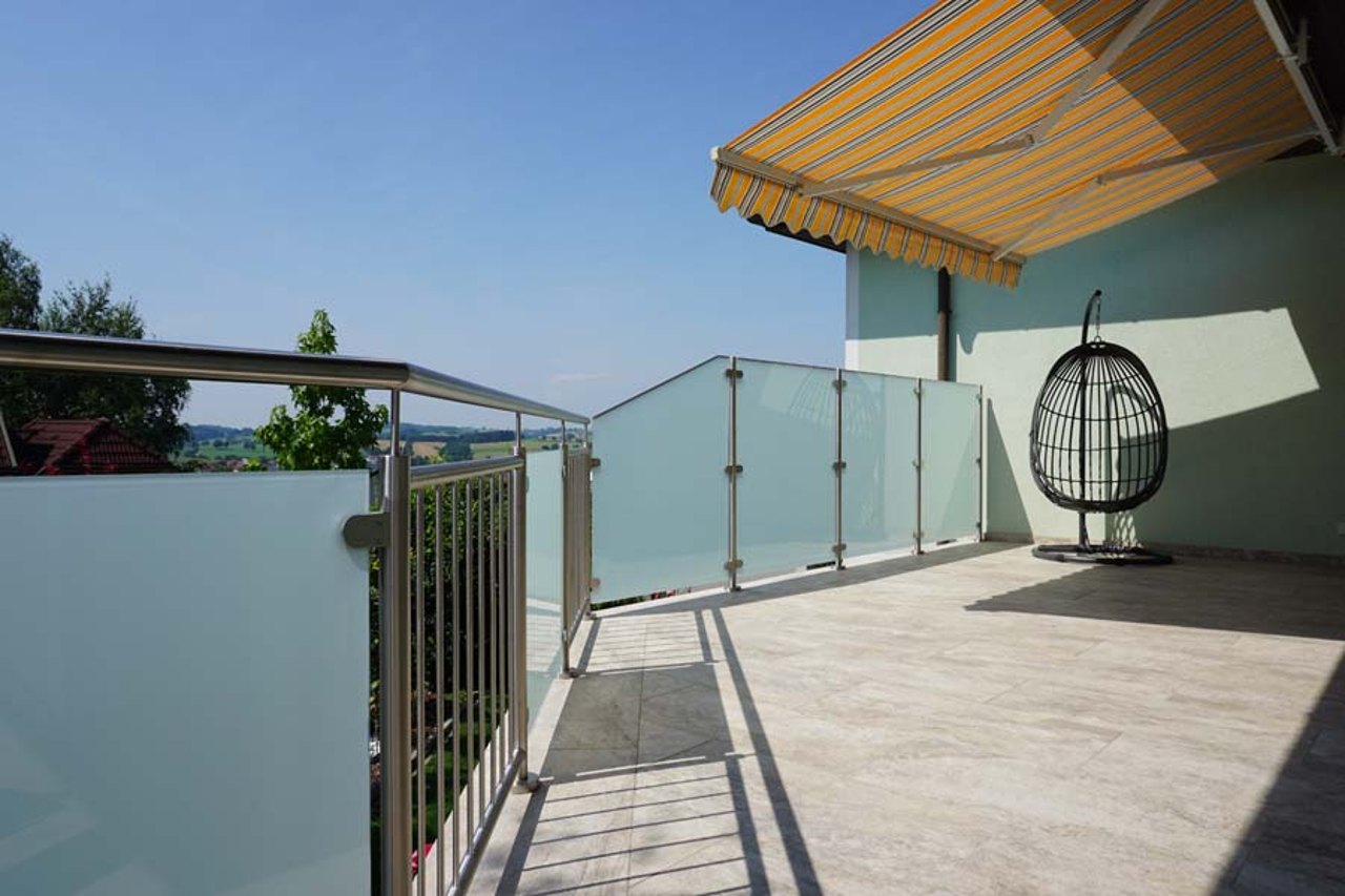 Balkon & Holzfassade