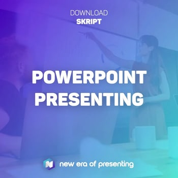 Titelbild des kostenlosen Skripts „PowerPoint Presenting“ von NEOP