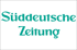 Süddeutsche Zeitung Logo in Türkis auf weißem Hintergrund.