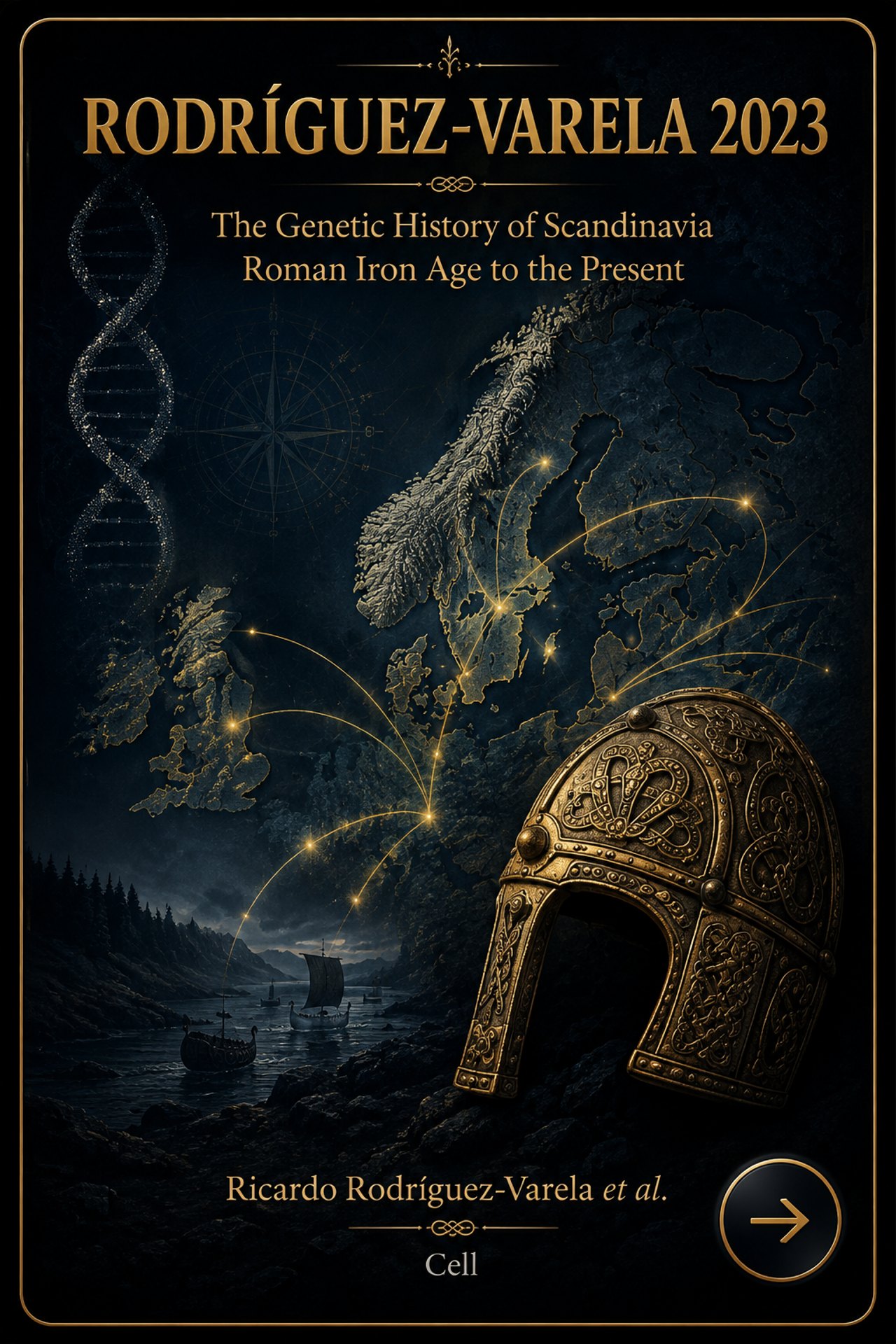 Rodríguez-Varela 2023 – The Genetic History of Scandinavia from the Roman Iron Age to the Present