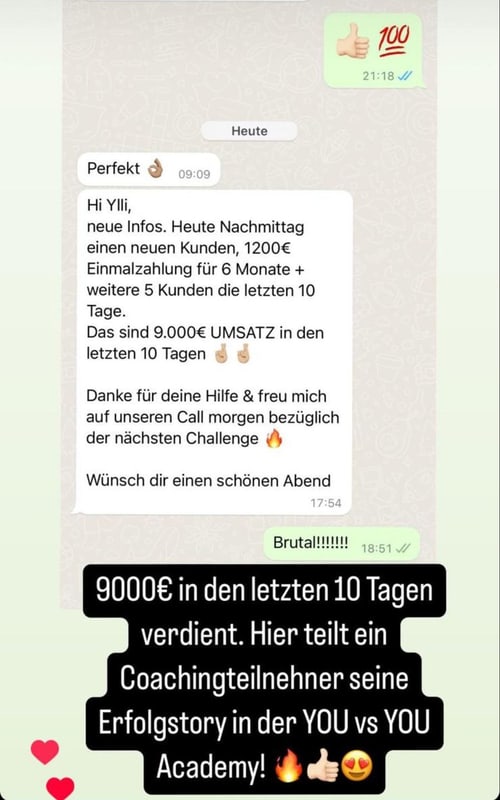 Kundenergebnis