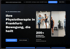 Website-Screenshot der Physiotherapie Frankfurt mit Überschrift „Ihre Physiotherapie in Frankfurt: Bewegung, die heilt“.