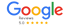 Google Reviews Logo mit "5.0" und fünf goldenen Sternen.