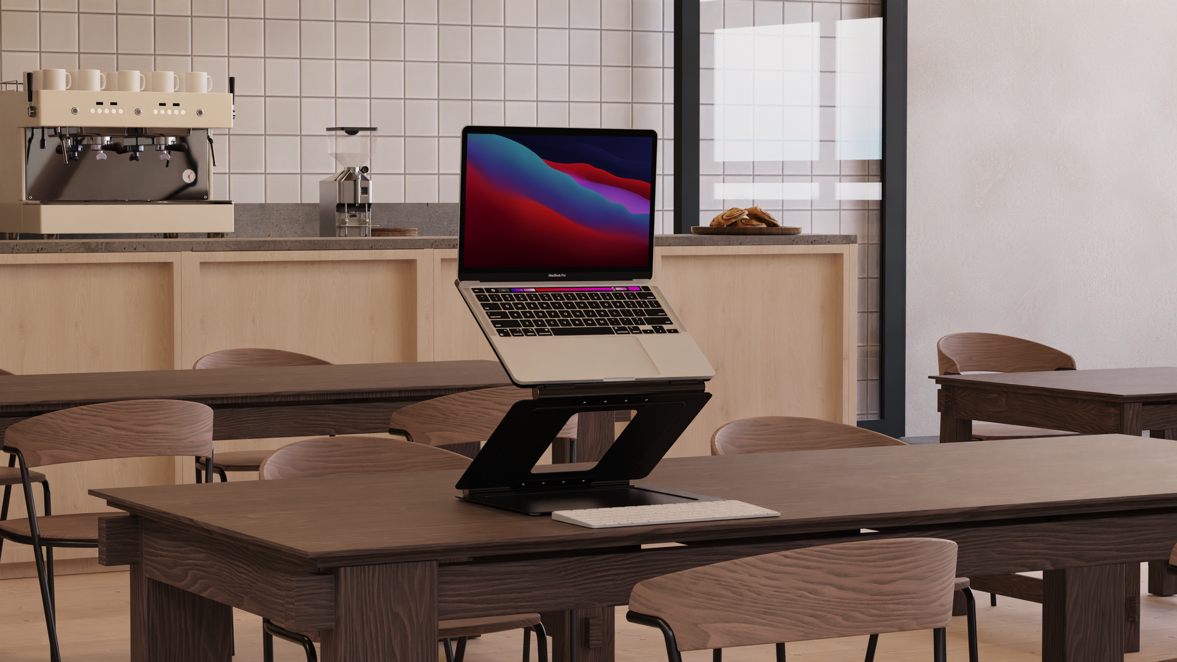 Industrial design and engineering for tech and home appliances — headset system, meat grinder, and tablet accessories developed by Plasticlab.