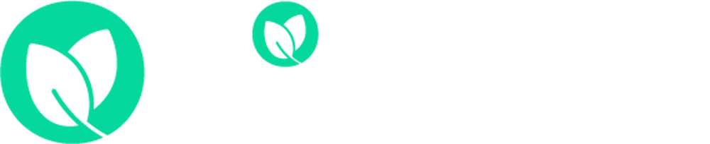 Grünes Logo mit "INOVIA ERDARBEITEN" in Weiß, links ist ein Blatt.