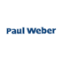 Blauer Text auf weißem Hintergrund: Paul Weber