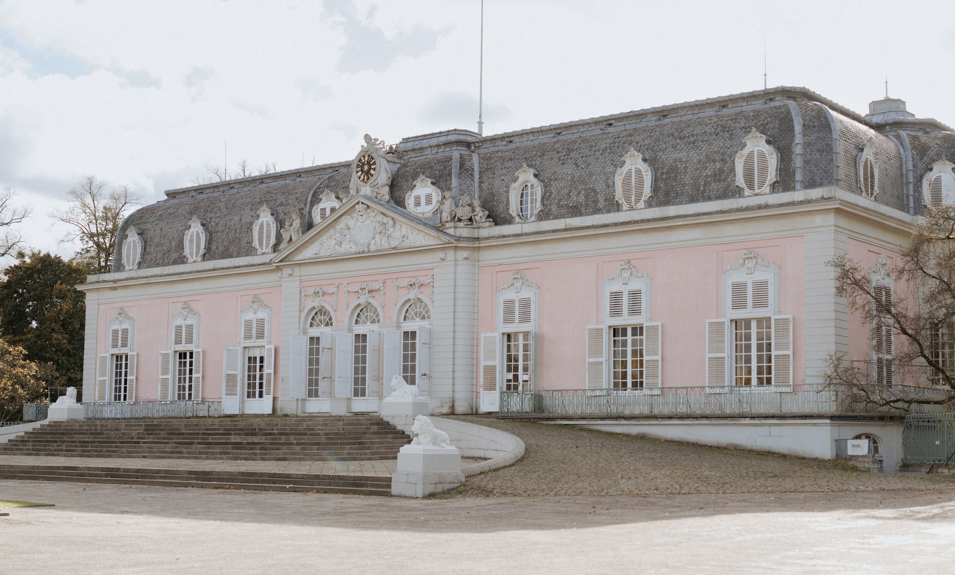 Hochzeitsfoto im Schloss Benrath