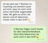Screenshots von WhatsApp-Nachrichten, in denen zufriedene Kunden Alex ADHS Coaching loben – persönliche Erfolgsgeschichten, die die Wirksamkeit und individuelle Unterstützung bei ADHS zeigen. Die Kunden sind aus Berlin und wirken sehr zufrieden mit dem Coaching und Alex. 
