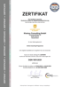 Zertifikat des Instituts für digitale Qualitätssicherung (DQN 1001 und 1002)