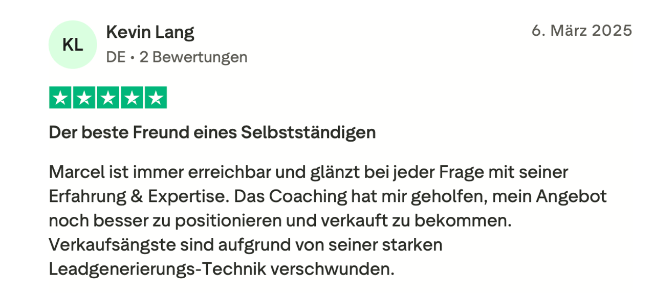 Kundenbewertung