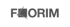 Graues "FIORIM" Logo mit einem schrägen Element, das das "F" mit dem "I" verbindet.