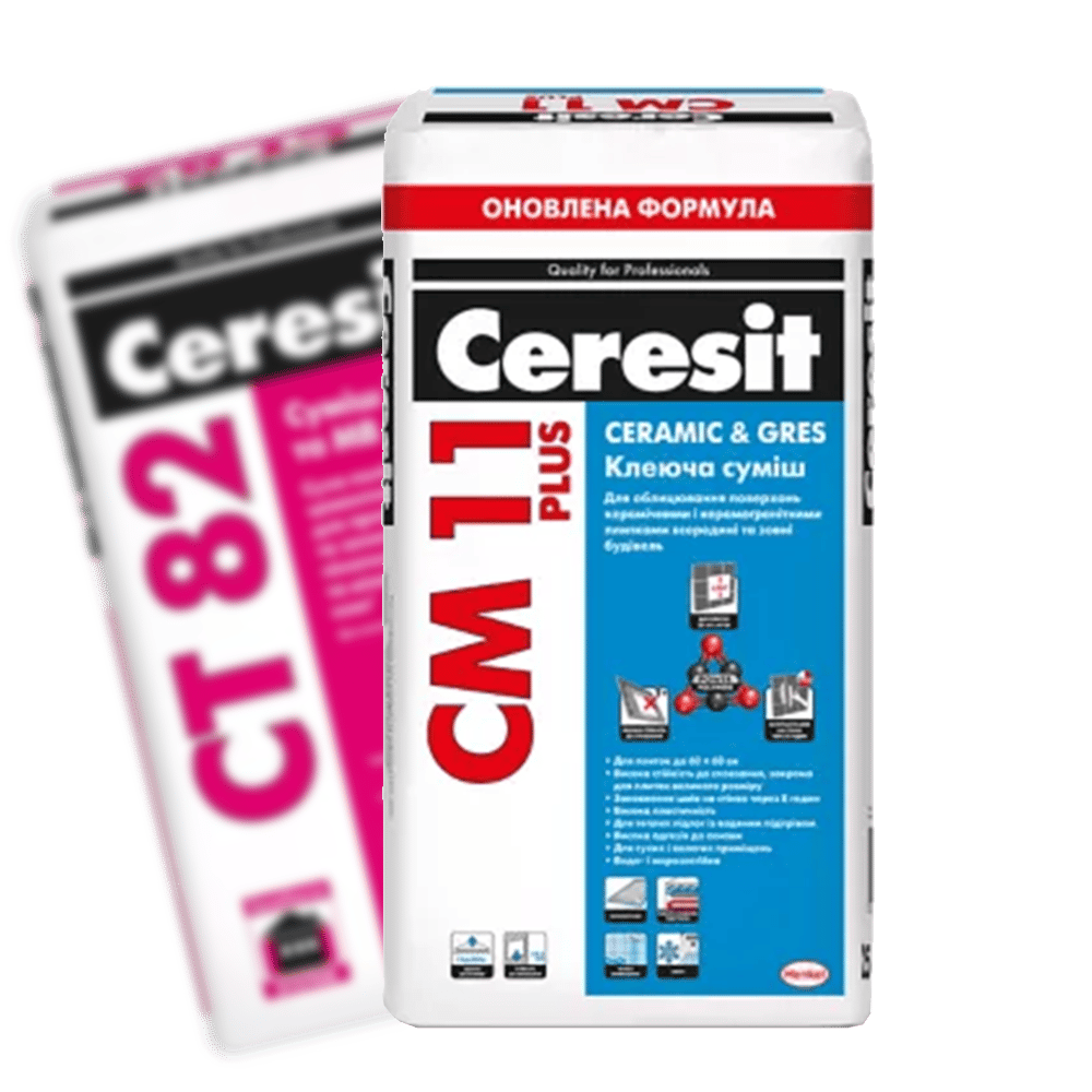 церезіт, ceresit ct82, ceresit cm11, polimin, knauf, krumix