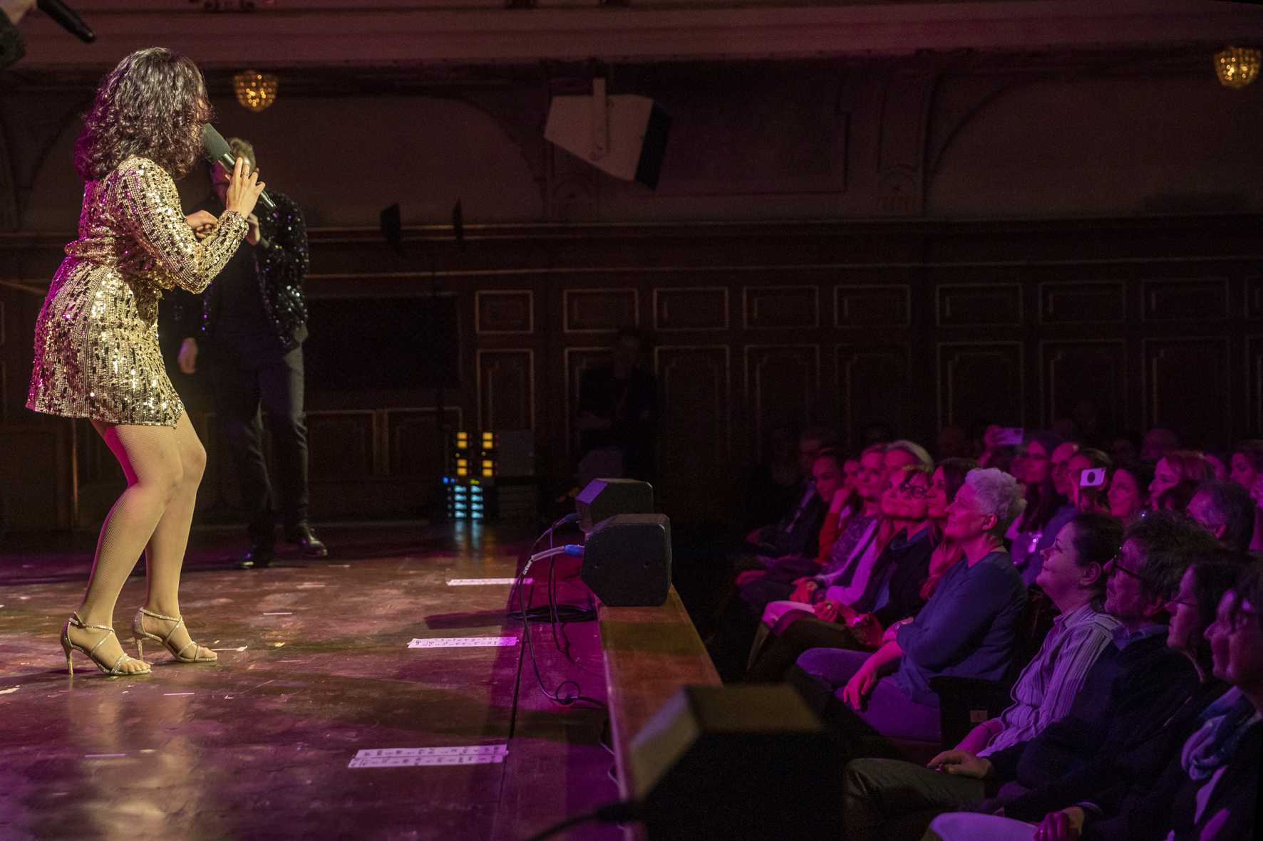 The Swingles, closing applause at the gala concert, Voices of Spirit 2023, Graz