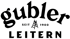 Logo von Gubler Leitern mit dem Text „Seit 1900“ und einem Symbol einer Stehleiter auf schwarzem Hintergrund.