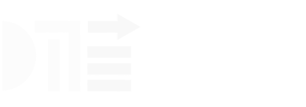 Logo des Deutschen Tarif Index mit dunkelgrauem Text und grünen Balken sowie einem Pfeil nach rechts auf schwarzem Grund.