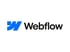 Logo von WebFlow mit dem Firmennamen neben dem Logo