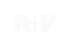 RHV-Logo in Weiß auf dunklem Grün.