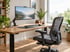 Ergonomisch eingerichteter Arbeitsplatz im Homeoffice