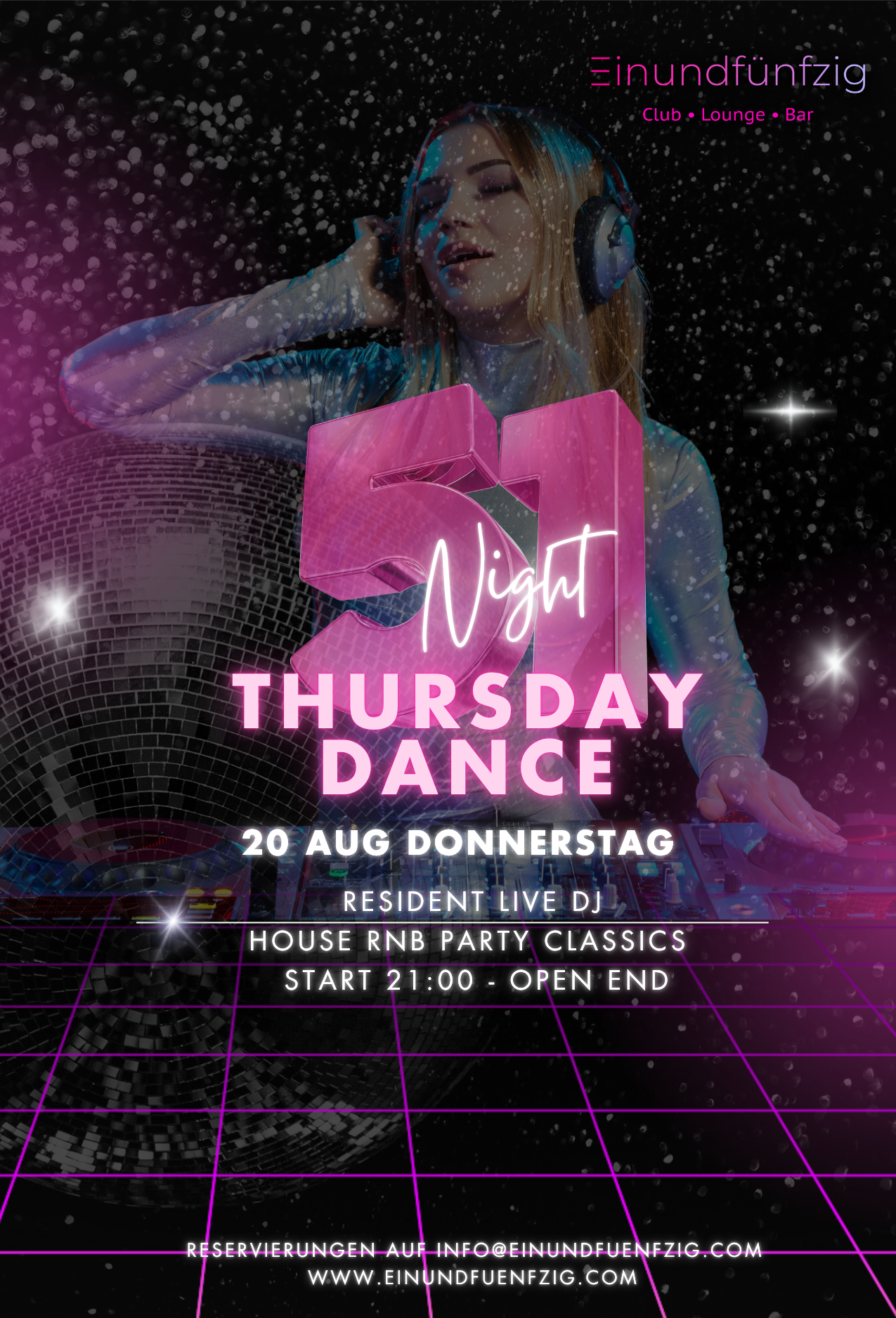 51 Thursday Dance Night