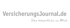 VersicherungsJournal.de Logo mit dem Slogan "Das Wesentliche im Blick" auf grünem Hintergrund.