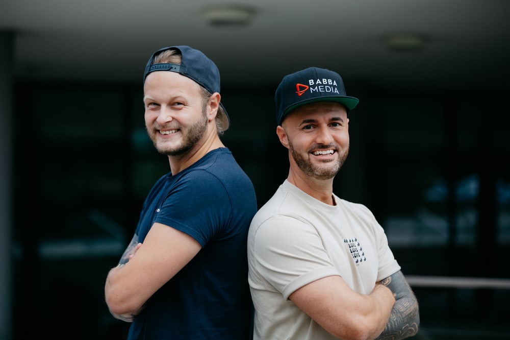 Stefan Beier und Daniel Hauber von Babba Media
