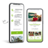 Bewerberportal von Falling Tree auf dem Handy