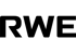 RWE Logo auf dunkelgrünem Hintergrund.