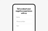Smartphone-Bildschirm mit Formular "Tell us about your negative experience with us", Feldern für Name, Telefonnummer, Text.