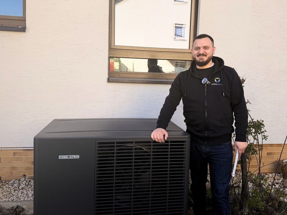 Umgesetztes Wärmeimpuls-Wärmepumpenprojekt in Bühl