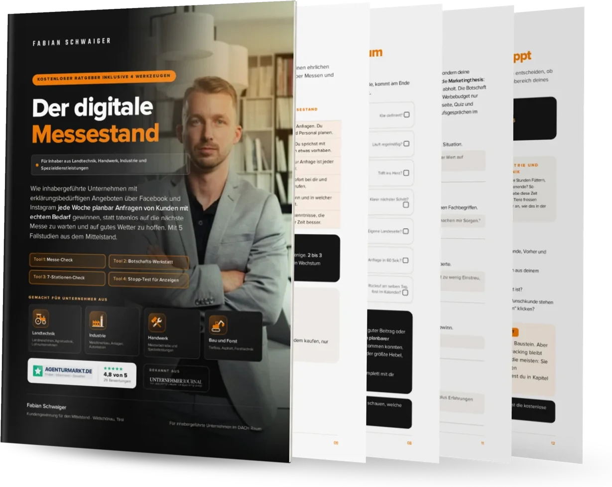 Cover des Ratgebers Der digitale Messestand