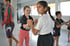 Kinder üben Befreiung aus Griffen in der SDS Academy Mannheim