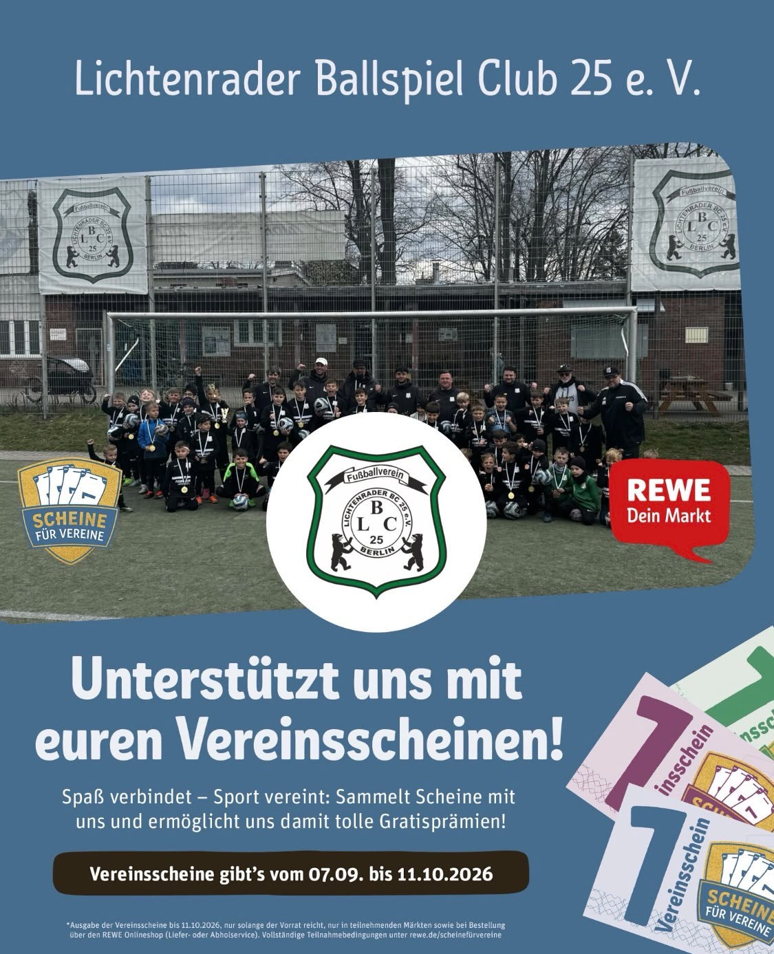 Scheine für Vereine