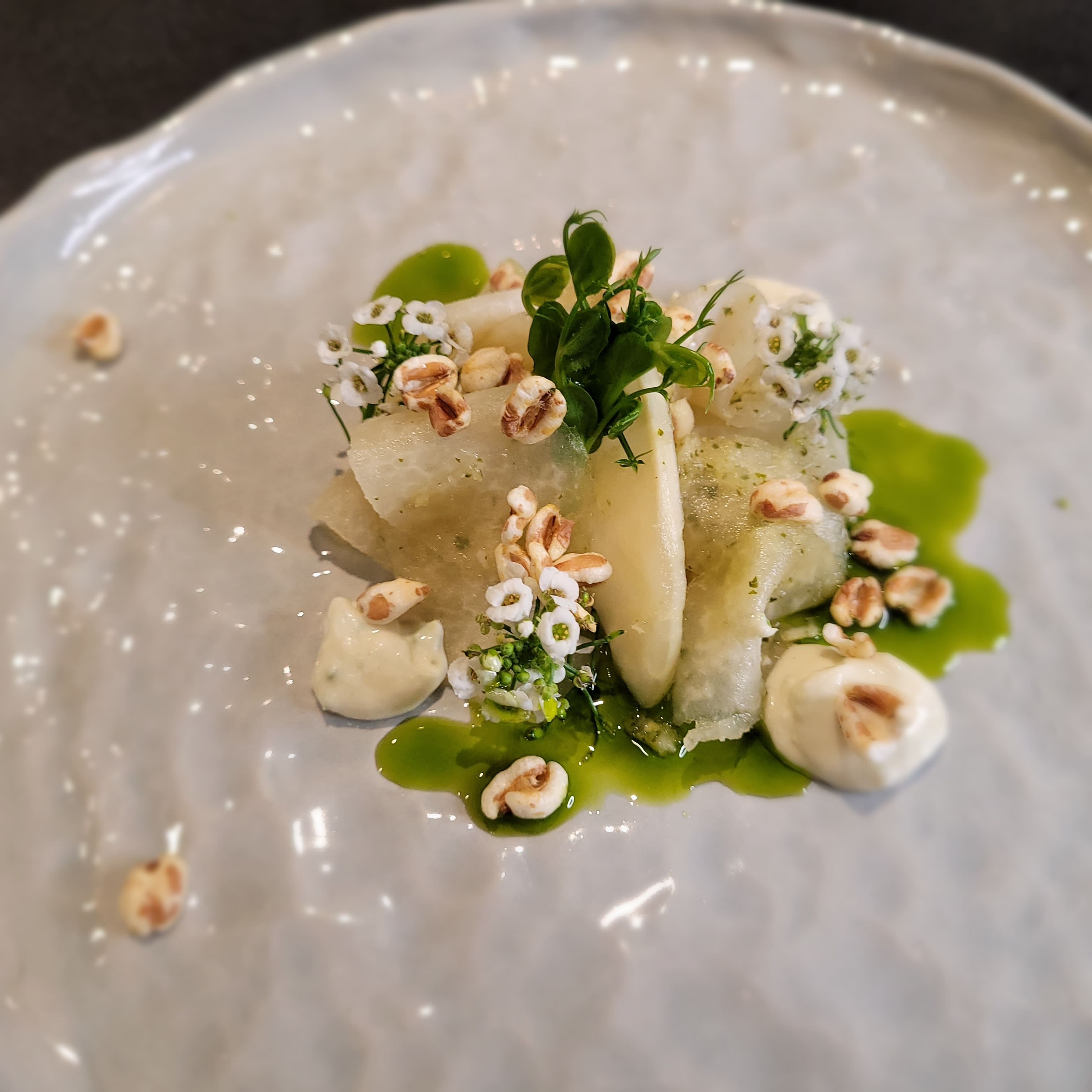 Kohlrabi-Ceviche — kreativ vegetarisches Thema im privaten Kochkurs