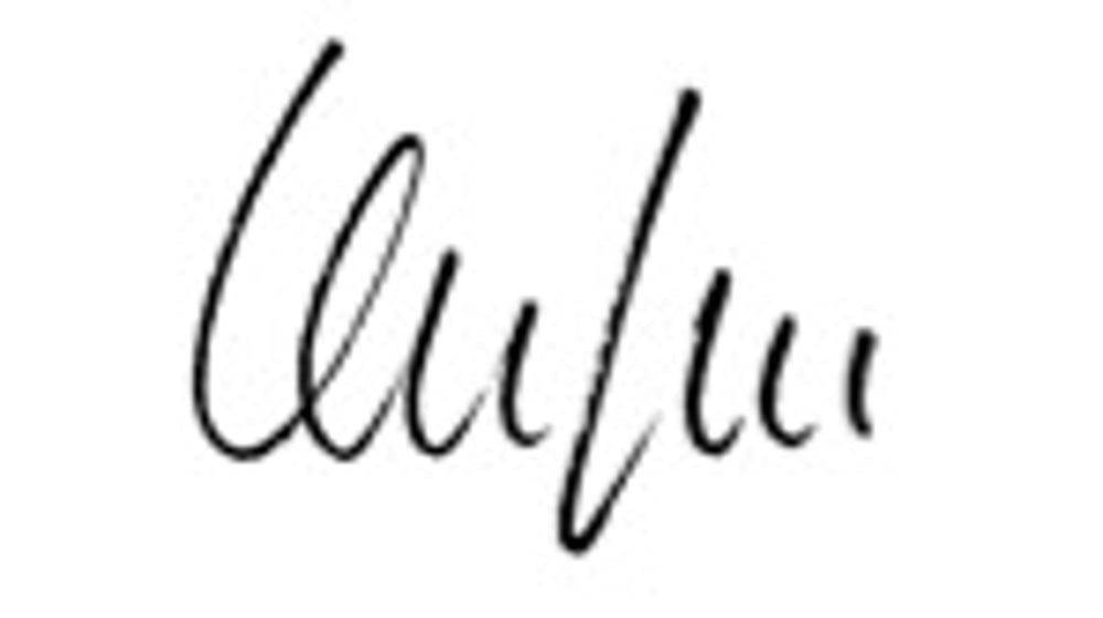 Autogram Christian Schoch