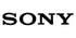Schwarzes Sony-Logo auf weißem Hintergrund.