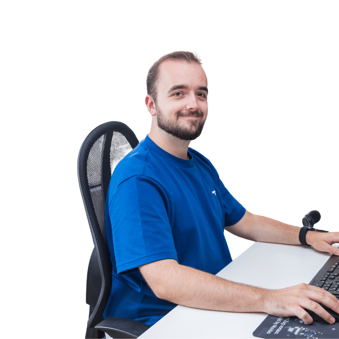 Henning Koziol, Auszubildender Fachinformatiker für Systemintegration bei ASMO IT