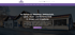 Webseite mit Logo "HEGELEIN", Navigationsleiste, Überschrift, Text und Button vor einem Gebäude.
