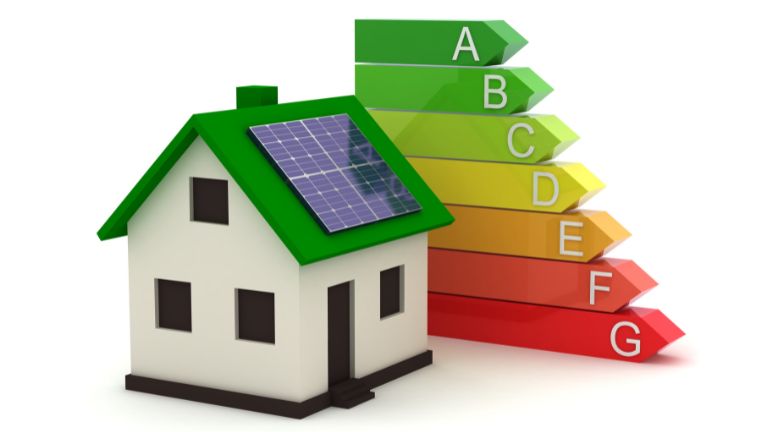 Energieeffizienzklasse und energetische Sanierung eines Wohngebäudes