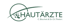 Logo "HAUTÄRZTE G. Reschke & Dr. Ch. Tillmanns" mit einem stilisierten Kreis und einem Strich über dem Text.