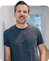 Michael Horn, Gründer der Praxis, in einem freundlichen Porträt