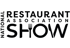 National Restaurant Association Show Logo in Schwarz auf Weiß.