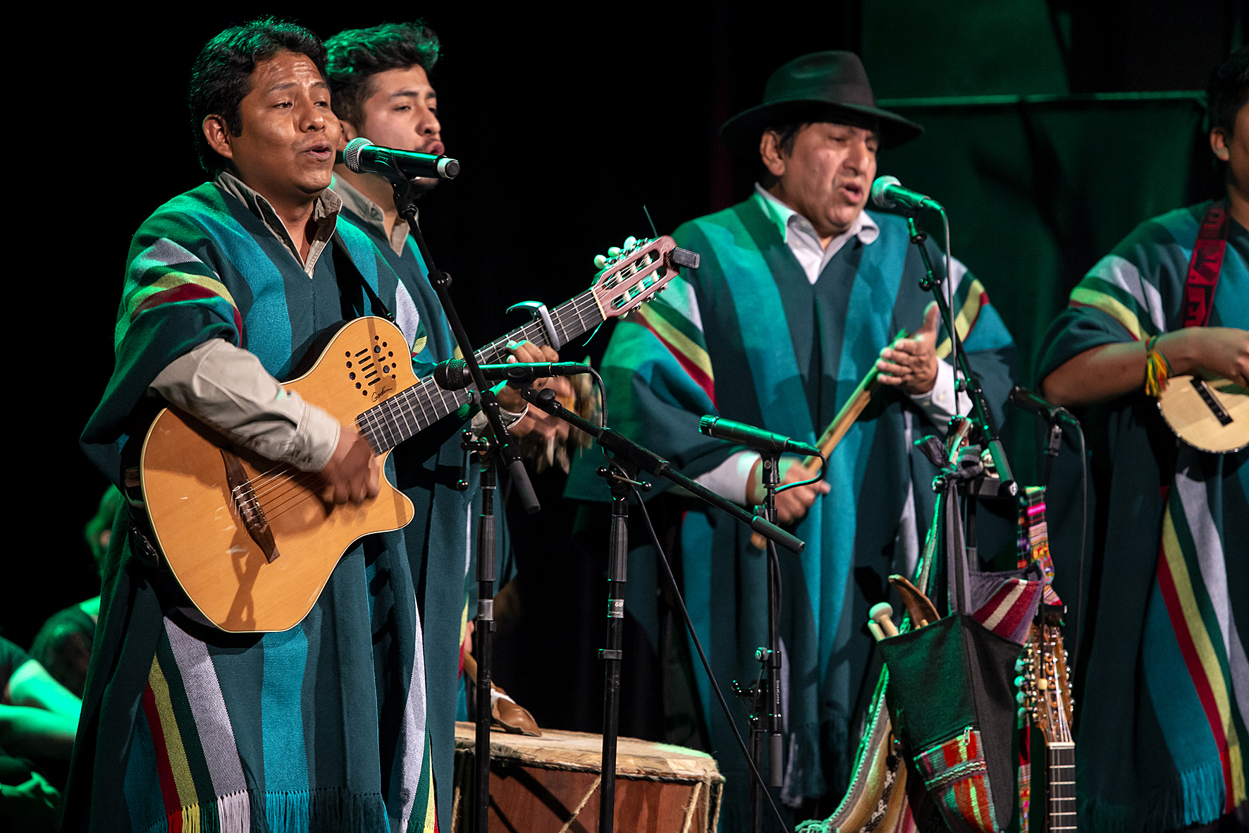 Sacambaya from Bolivia singing Ariel Ramirez's Misa Criolla at the opening concert of Voices of Spirit 2018, Graz