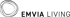 Logo mit konzentrischen Kreisen und dem Text "EMVIA LIVING".